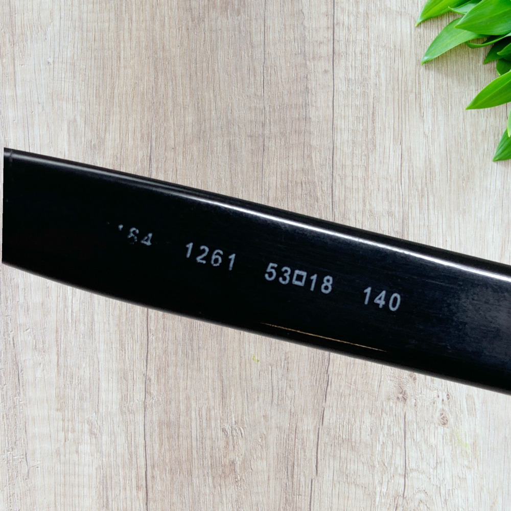 Versace Black Rectangular Half Rim Eyeglasses Fra… - image 5